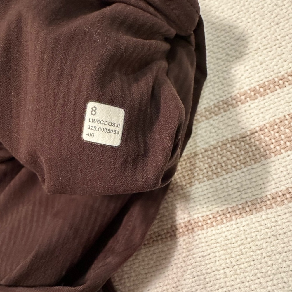 Lululemon Dance Studio Mid-Rise Cropped Pant Java Size 8 - Picture 5 of 7
